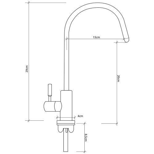 Osmio HT+ Home & Office Direct Flow Reverse Osmosis System