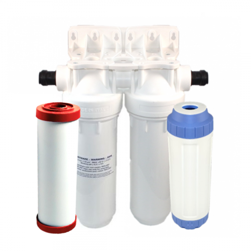 Osmio EZFITPRO - 400 Fluoride, Limescale and Heavy Metal Reduction Undersink Filter Kit